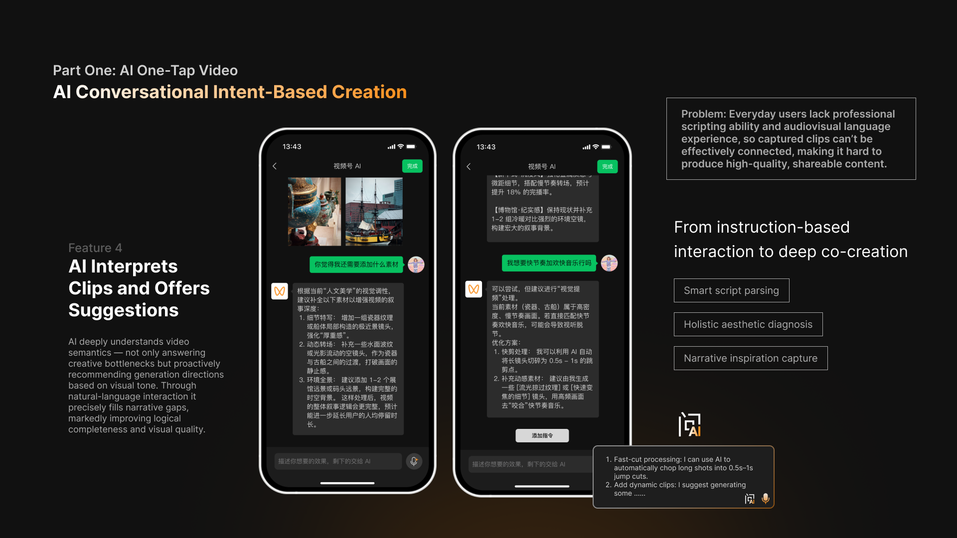 WeChat Channels AI slide 8